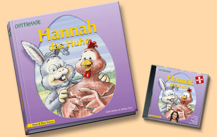 Buch und CD «Hannah das Huhn» von Sämi Weber.